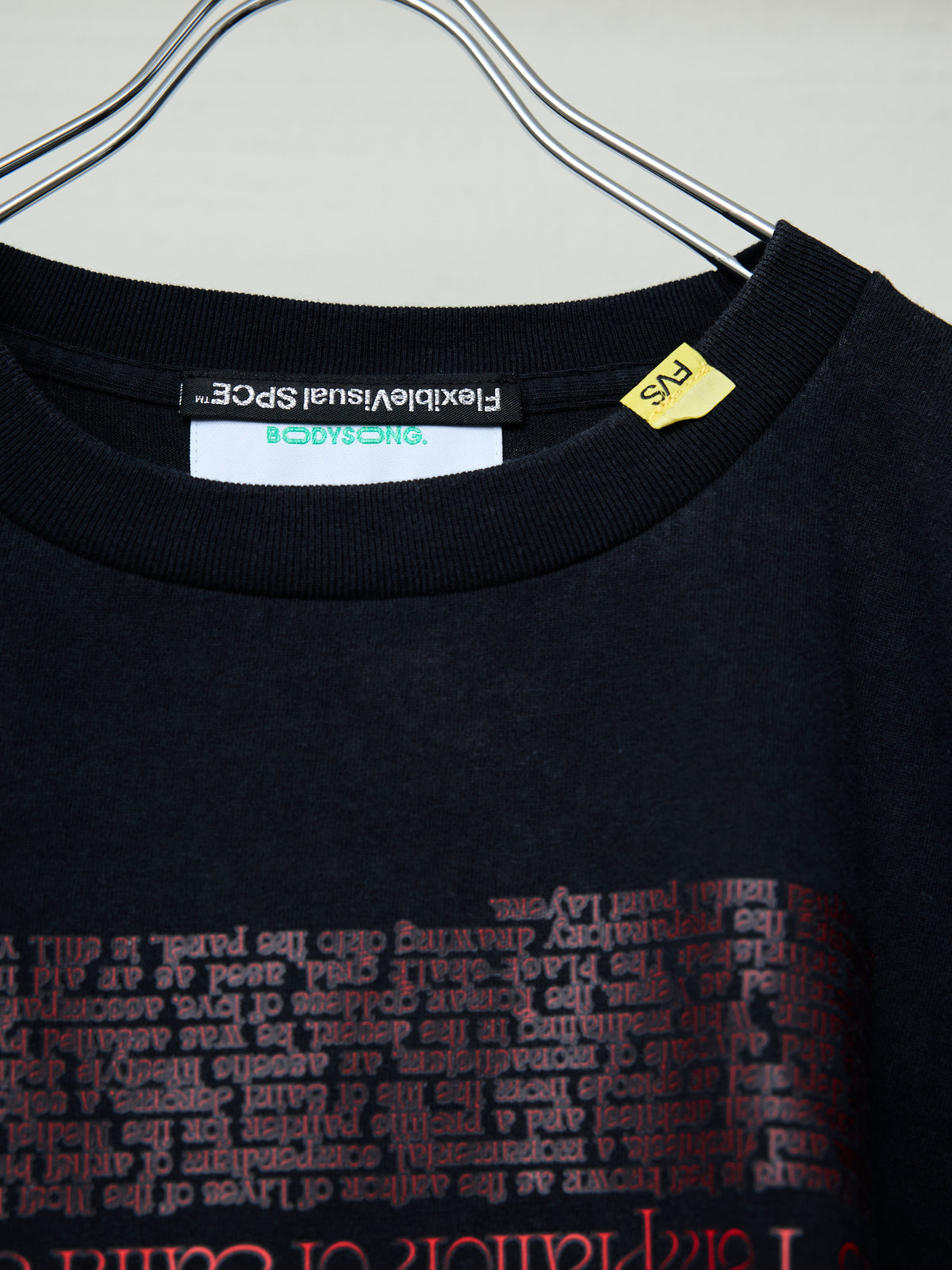 FVS ART PRINT BLANKET STITCH L/S TEE