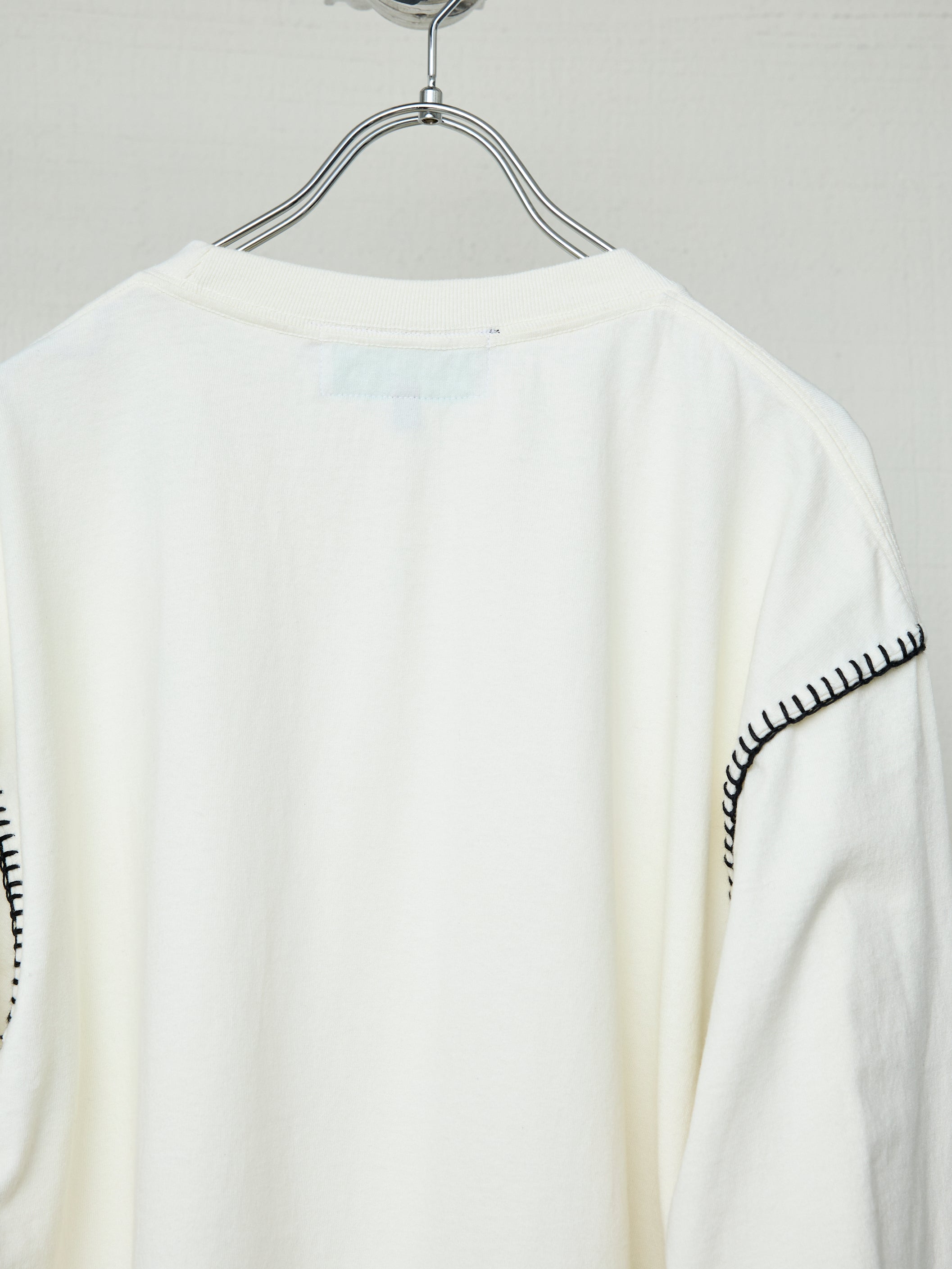 FVS ART PRINT BLANKET STITCH L/S TEE