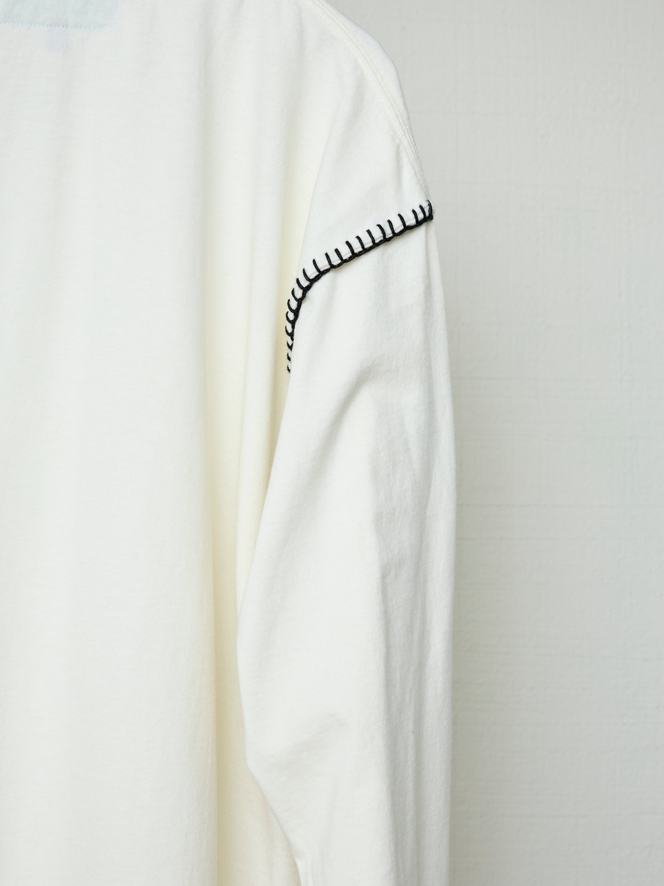 FVS ART PRINT BLANKET STITCH L/S TEE