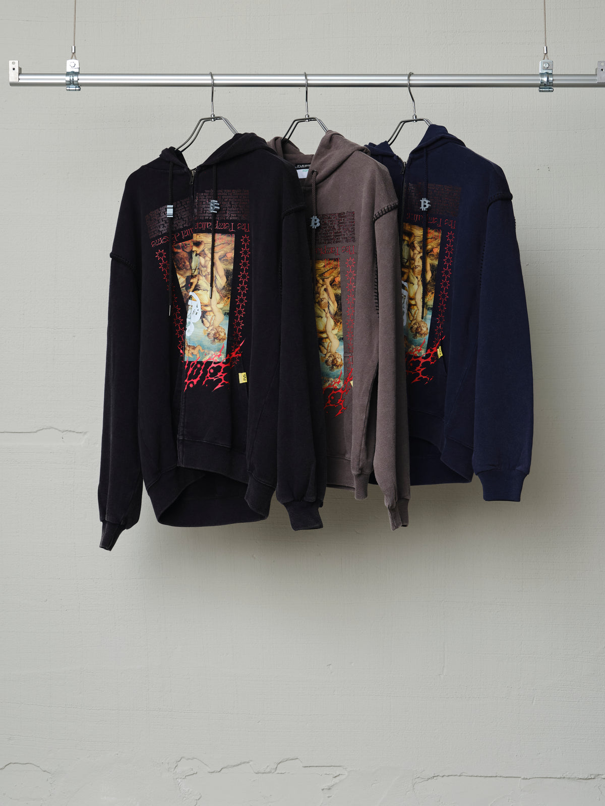 FVS BLANKET STITCH 3D-PARTS HOODIE