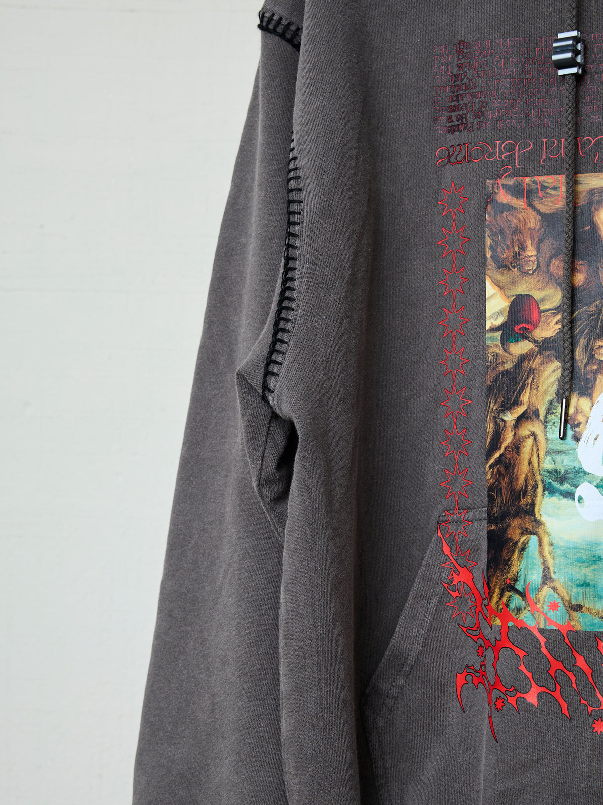 FVS BLANKET STITCH 3D-PARTS HOODIE