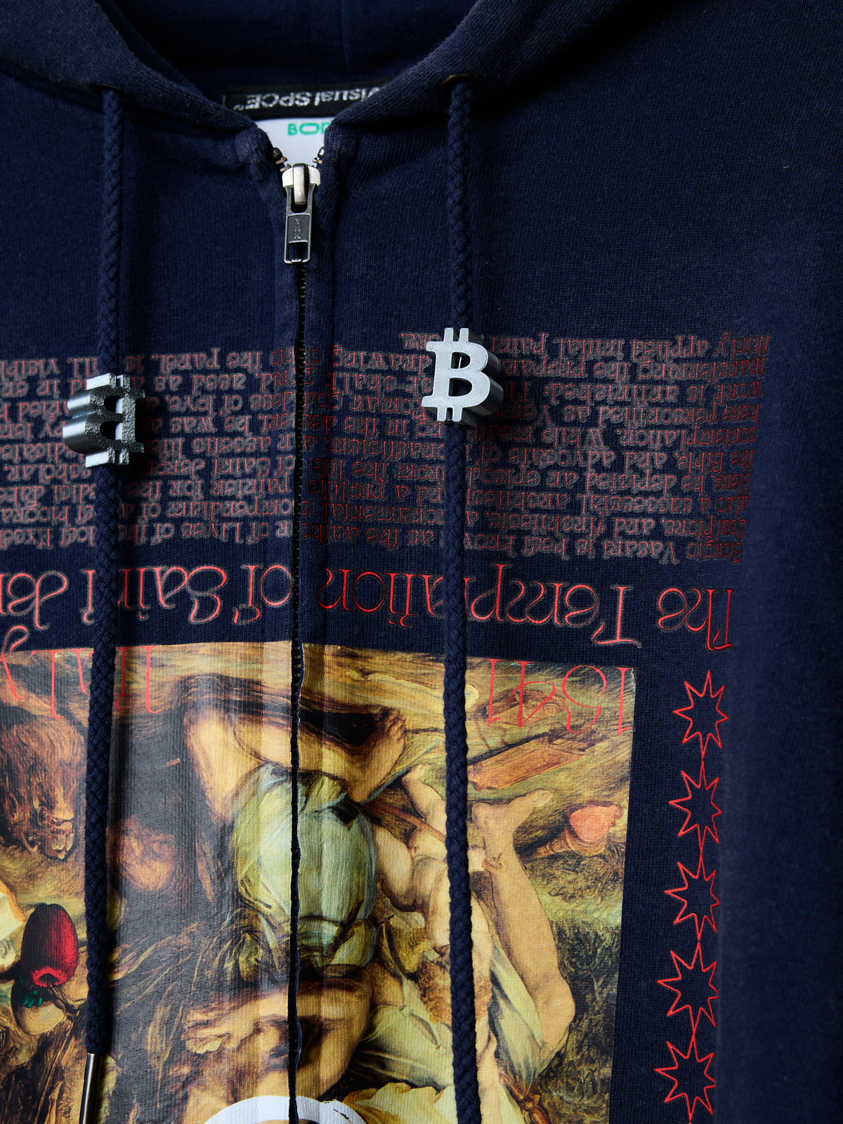 FVS BLANKET STITCH 3D-PARTS HOODIE