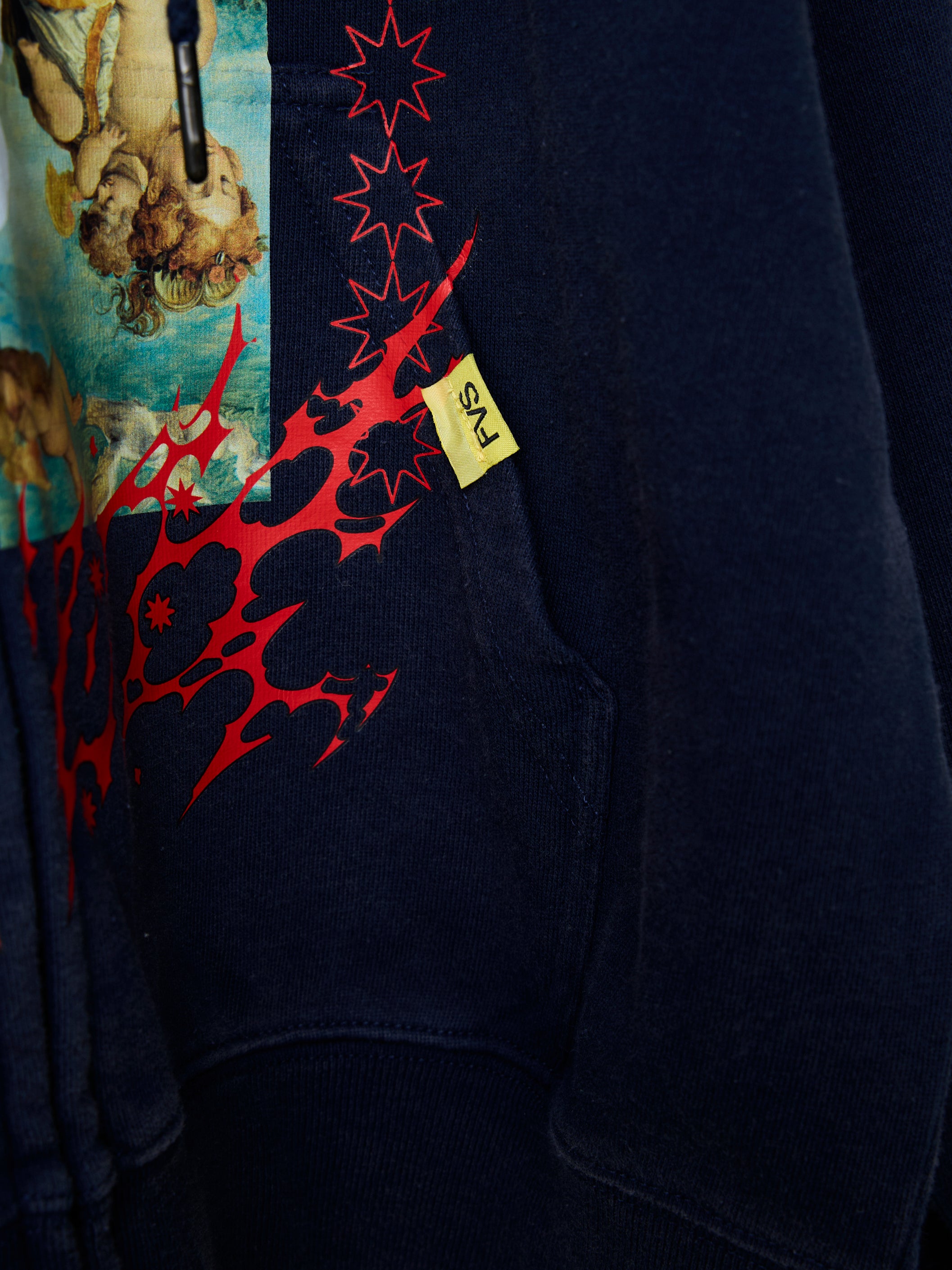 FVS BLANKET STITCH 3D-PARTS HOODIE
